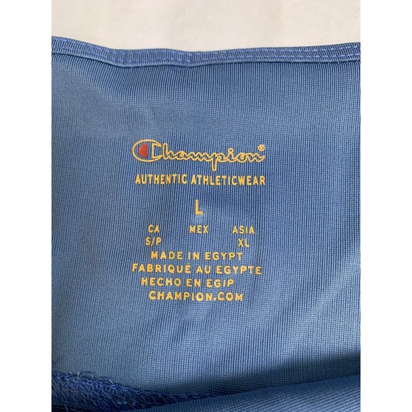 Champion Authentic Athletic wear Moisture Wicking Leggings Size Large Blue - Picture 4 of 9